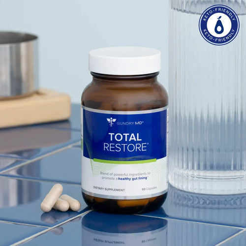 Total Restore Gut Lining Support, Digestive Supplement for Gastrointestinal Wellness, Gut Health Supplement, Gut Health for Women and Men, 90 Capsules